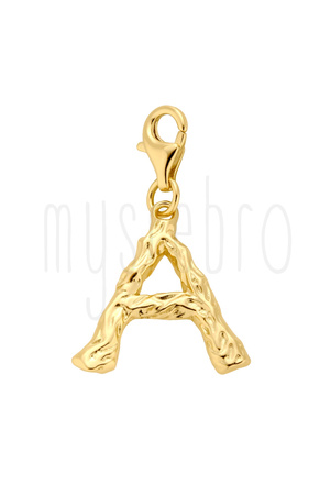 Zawieszka na karabińczyku literka A