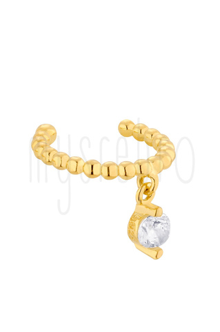 Nausznica z cyrkonią