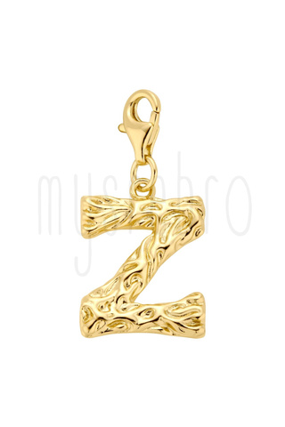 Zawieszka na karabińczyku literka Z