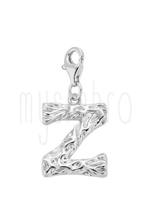 Zawieszka na karabińczyku literka Z