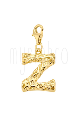 Zawieszka na karabińczyku literka Z